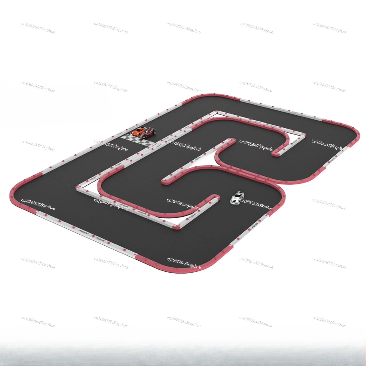 Track Racing Car Runway imat Pista 1/28 Scale Mini-z    Track 4WD RC Track