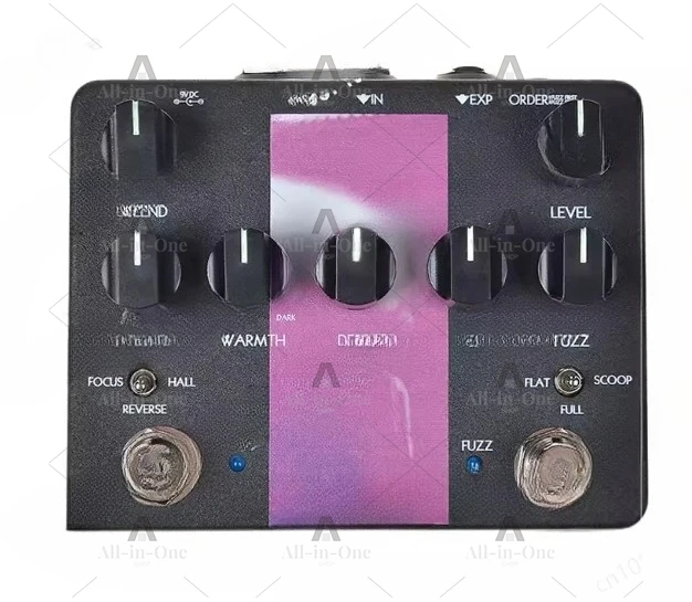 Nail shoe rocking atmosphere Faz reverb single effect device