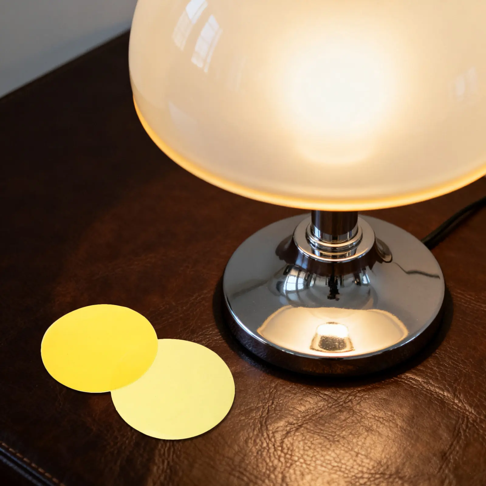 10Pcs Adhesive Light Diffuser Film Sheets Warm Light Filter Gel Plastic Diffusion Lighting Gel Filter for Indoor Outdoor LED