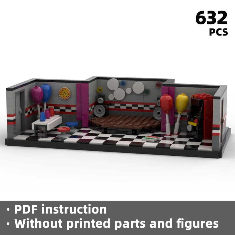 

Подарок для роста, это фантазические и захватывающие, классические строительные блоки из видеоигр и фильмов ужасов.