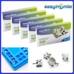 5 Packungen easyin smile Dental material für Mini-Orhto-Klammer Metalls pangen roth/mbt 345 022 hohe Qualität