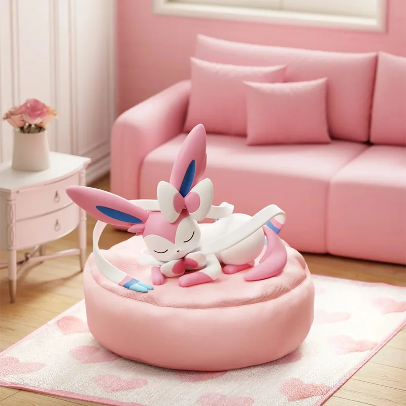 Pokemon Eevee Evolutions Sleeping Pose Series Blind Box Sylveon Vaporeon Flareon Jolteon Figure Collectible Toy Kids Gift view 3