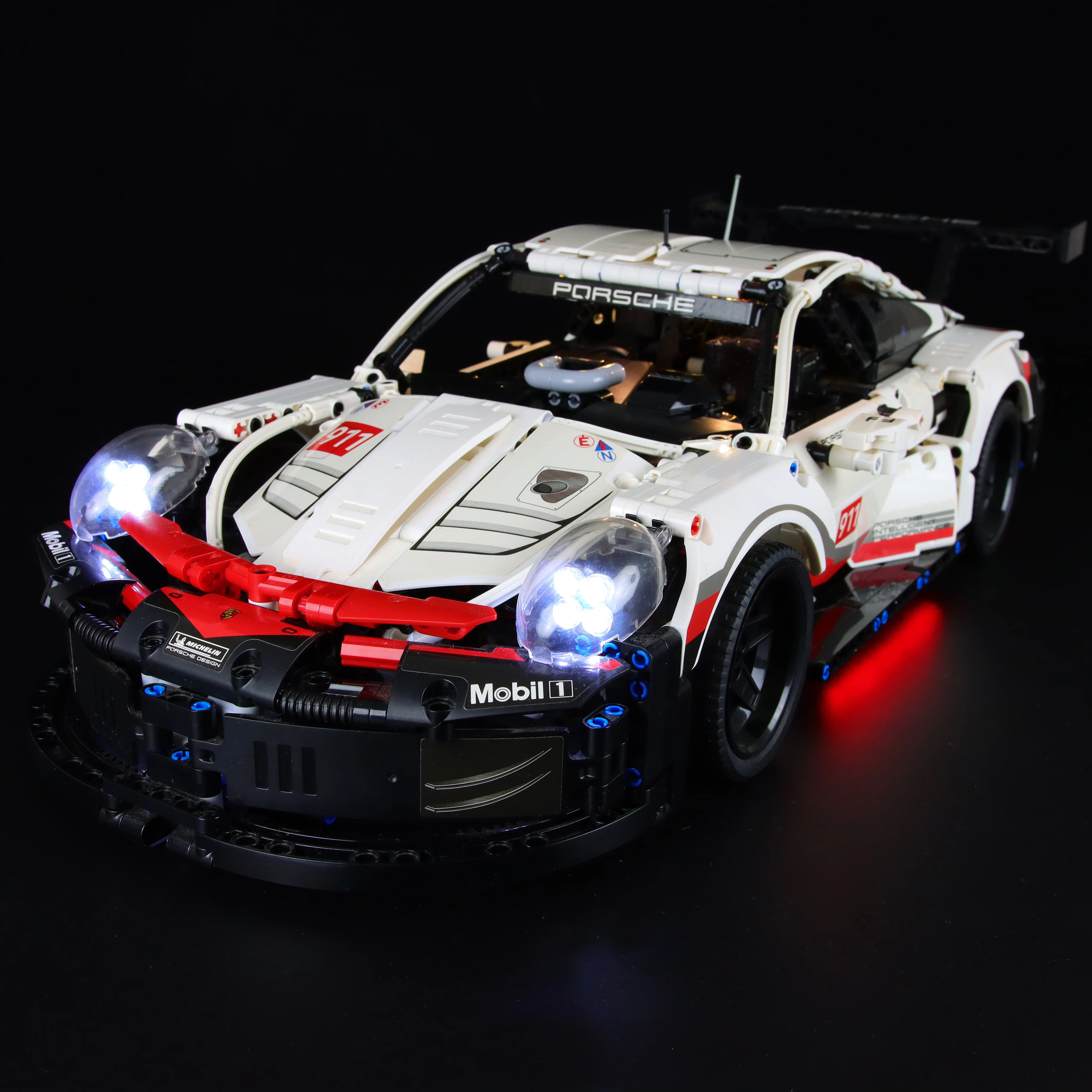 (Not the Building Blocks) 5v LED Light For Lego 42096 Technic Porsche 911 RSR Light Up your Model Decorative Lamp