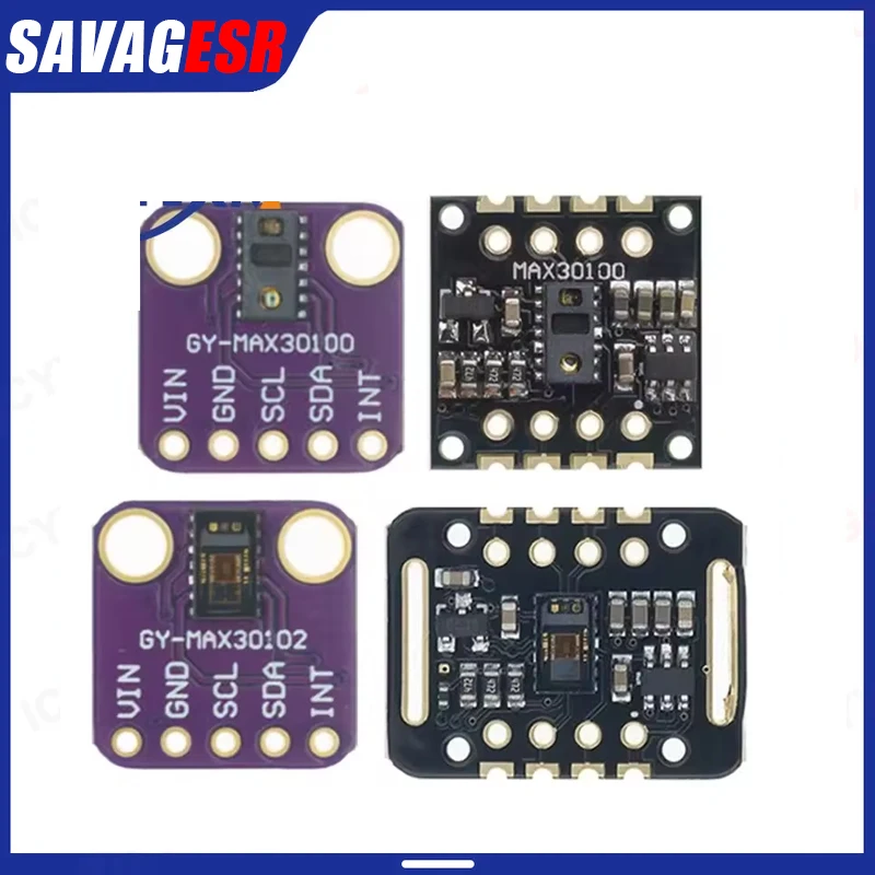 MAX30102 MAX30100 Heart Rate Sensor Module Puls Detection Blood Oxygen Concentration Test For Arduino Ultra-Low Power