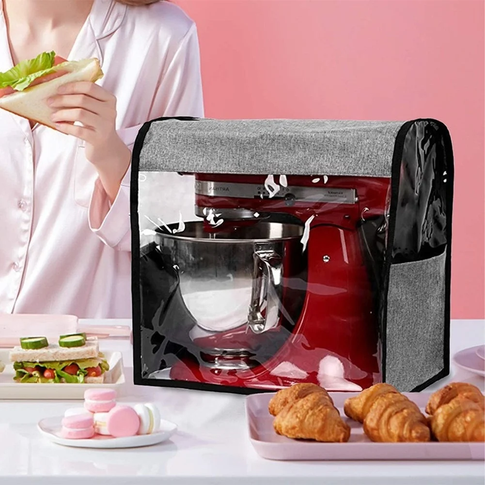 For Kitchen Stand Mixer Cover Made of 300D Oxford Cloth Provides Reliable Dust and Debris Protection During Storage