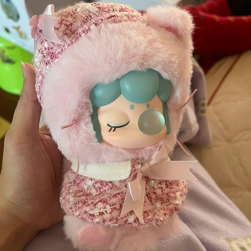 M G Nanci Sakura Cat Plush Vinyl Hanging Ornament Cute Collectible Doll Pendant For Festival Gift Home Bag Decor
