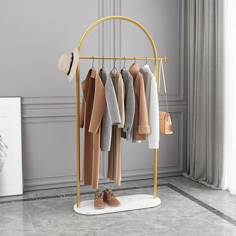 Hanger Floor Bedroom and Household Clothes Rack Simple Indoor Hanging Clothes Rack Multi-Functional Living Room Simple Coat Rack