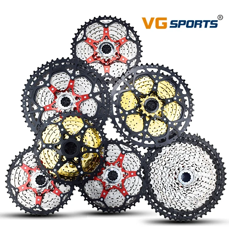 MTB Cassette 8 9 10 11 12 Speed Bicycle Separate Freewheel Ultralight 8v 9v 10v 11v 12v Mountain Bike Sprocket K7 For Shimano HG - view 2