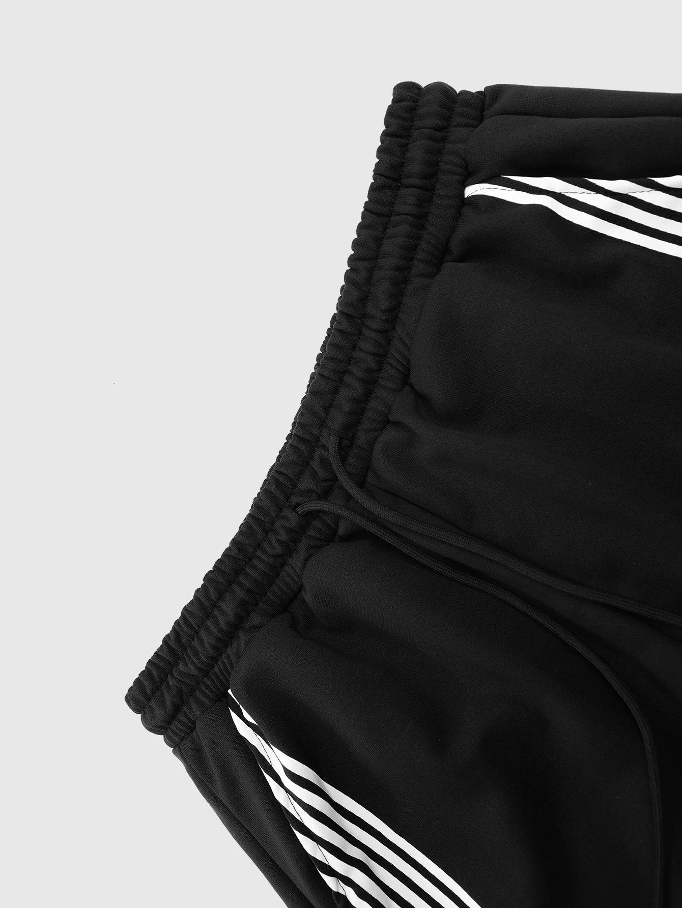 

Street Casual Style Striped Print Design Stars Print Loose Long Pants Floor-Length Trousers Straight Leg Casual Trousers