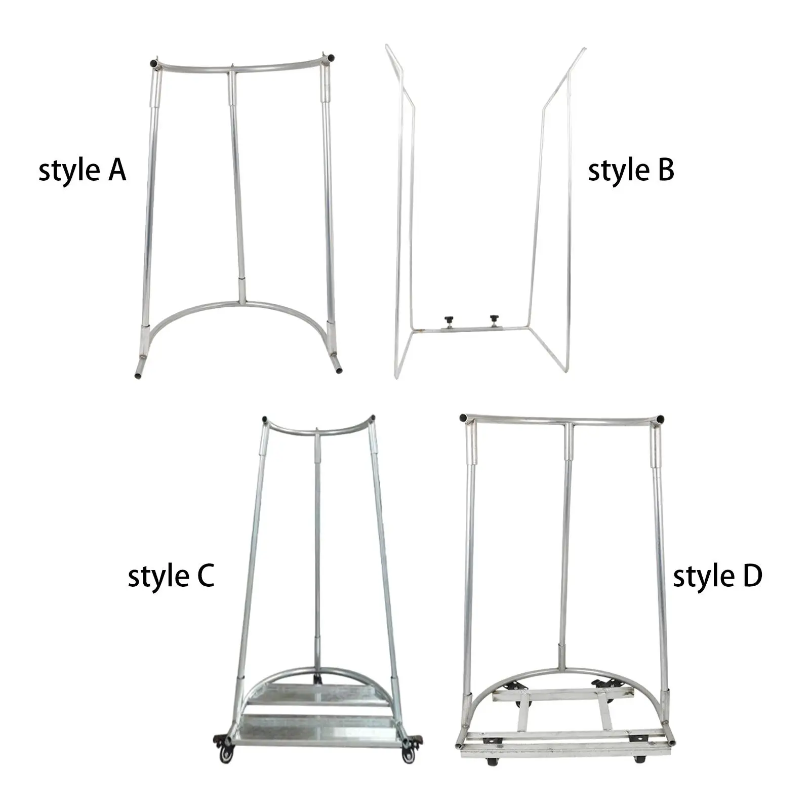 Trash Bag Holder Stand Hanging Trash Bag Rack Leaf Bag Stand Garbage Bag Holder Frame for Grocery Bag Garage Room Bathroom Yard