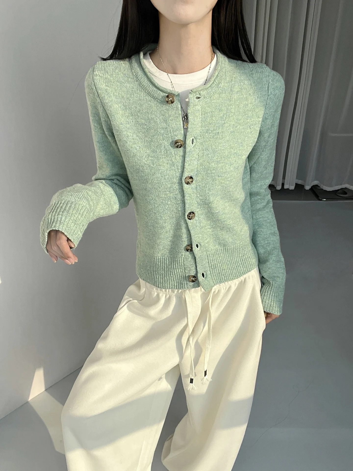 Lush Life Style Women's Knitte - Wool Blend Coat 评论和价格