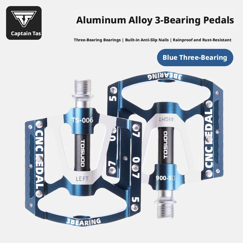 

Quick Release Bicycle Pedal Widened Non-Slip Ultralight carbon fiber Aluminum Alloy 3 Bearing Bike Pedals Road MTB Cycling Parts
