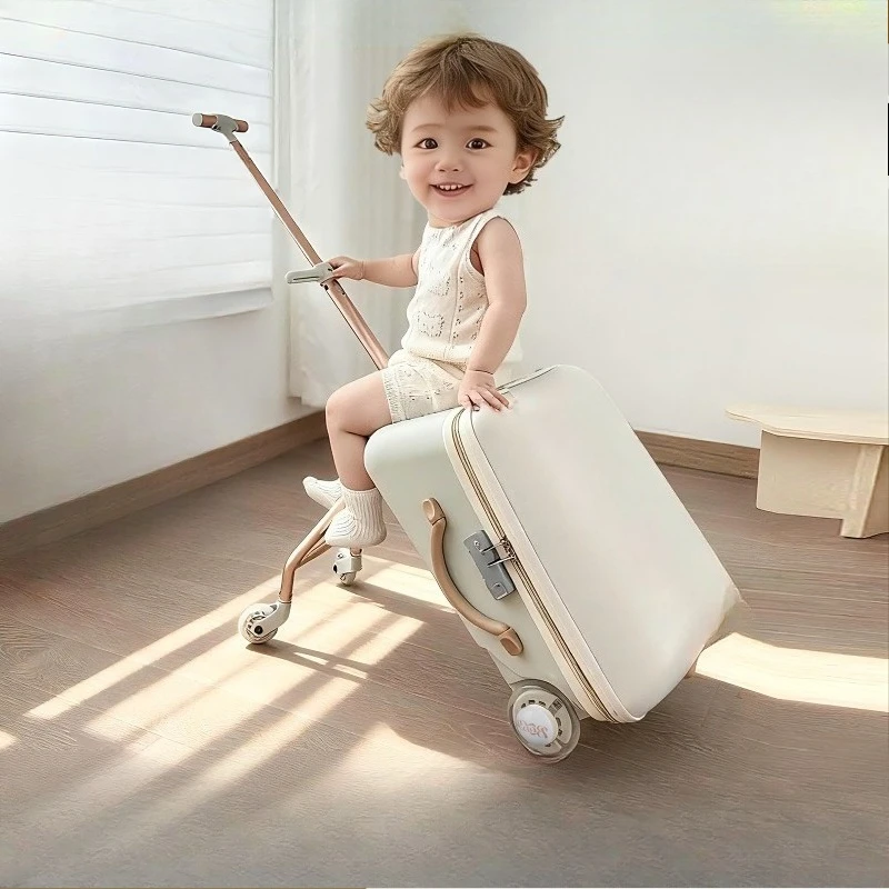 Children's seating suitcase, children's travel suitcase, seatable, ride-friendly suitcase suitcase, and baby ride-on suitcase