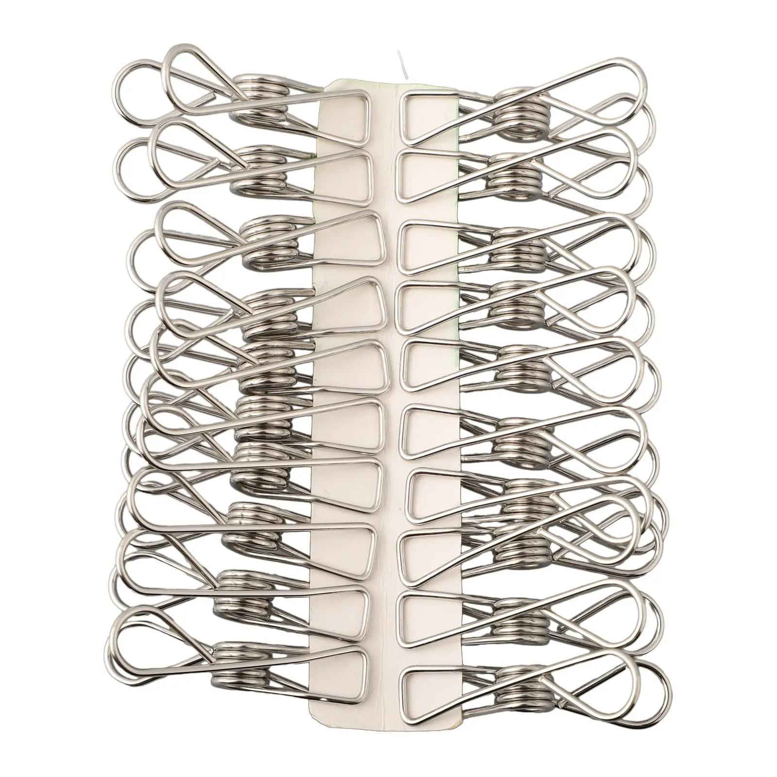Stainless Steel Reusable Linen Quilts Socks Hanging Silver 20pcs Clothes Pegs Laundry Windproof Home Tools Hot