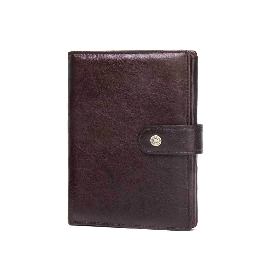 Storage Wallet Casual Foldable Leather Purse Credit Card Holder Bag