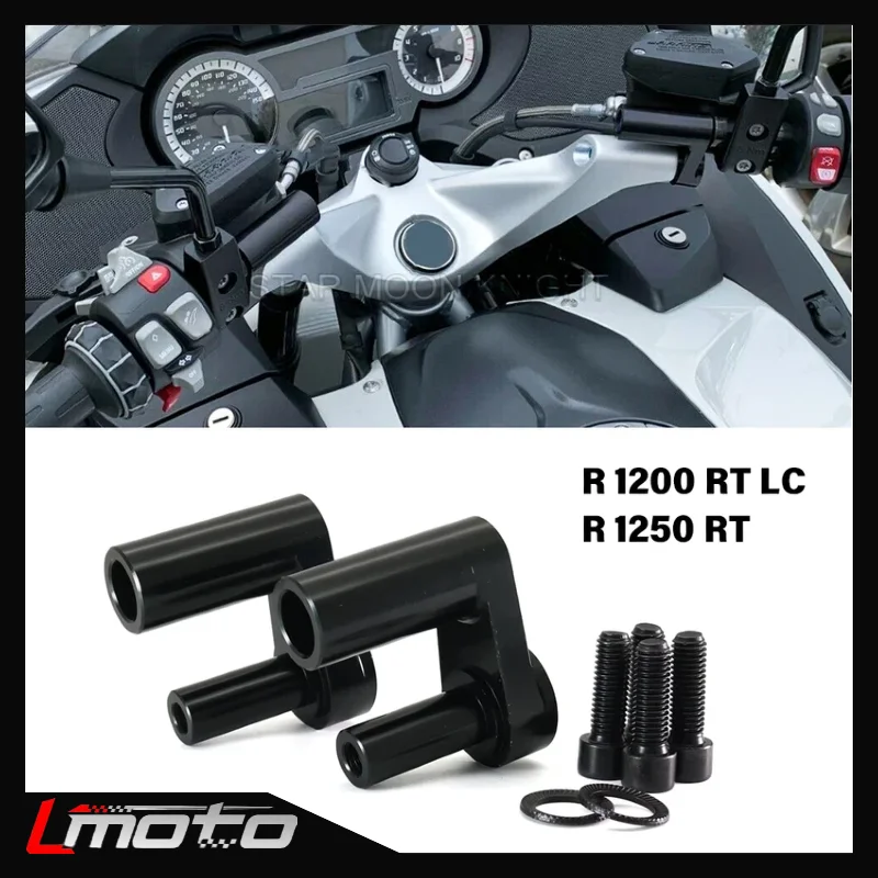 

Motorcycle Accessories Handlebar Riser Clamp For BMW R1250RT R1200RT LC R 1250 1200 RT R1200 Handle Bar Drag Extend Adapter