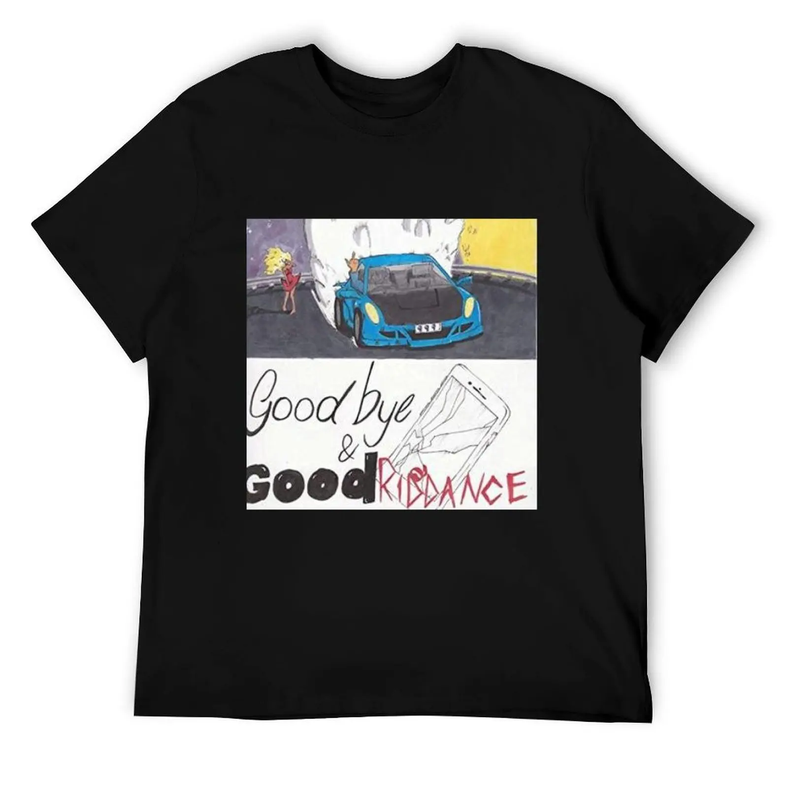 وداعا وجود ريدانس غلاف الألبوم الفن تي شيرت رجل التي شيرت تي شيرت شخصية تي شيرت مصمم تي شيرت
