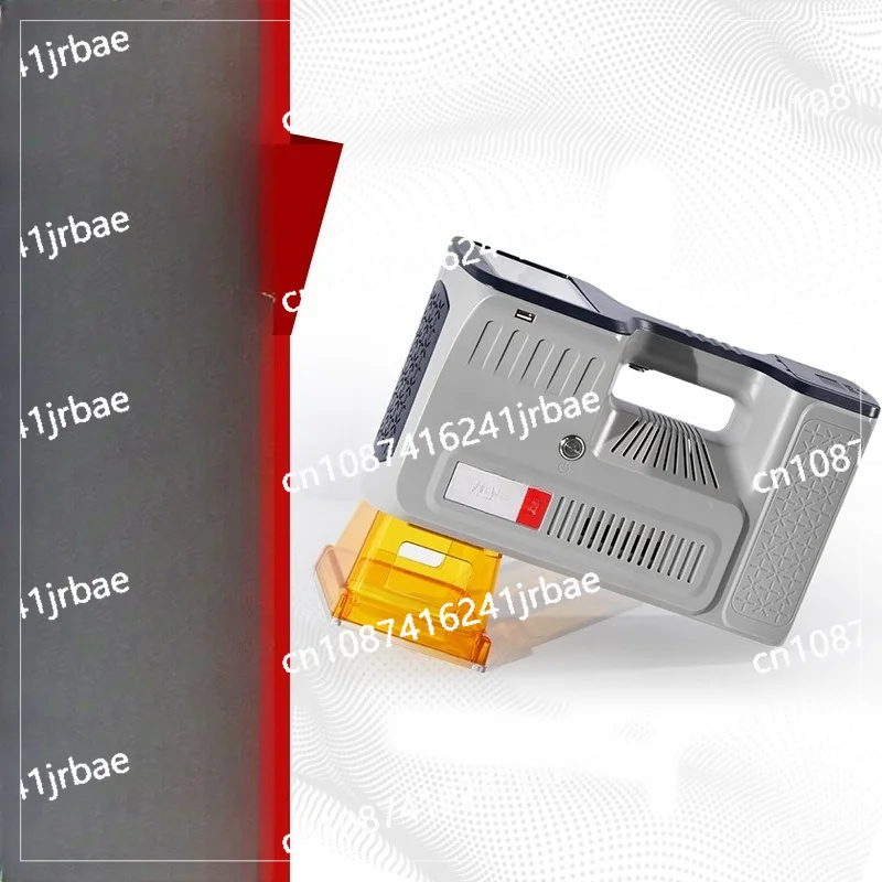 آلة وسم ألياف الليزر المحمولة الصغيرة في الهواء الطلق الكل في واحد للمعادن والبلاستيك الصلب وحروف الإطارات المطاطية