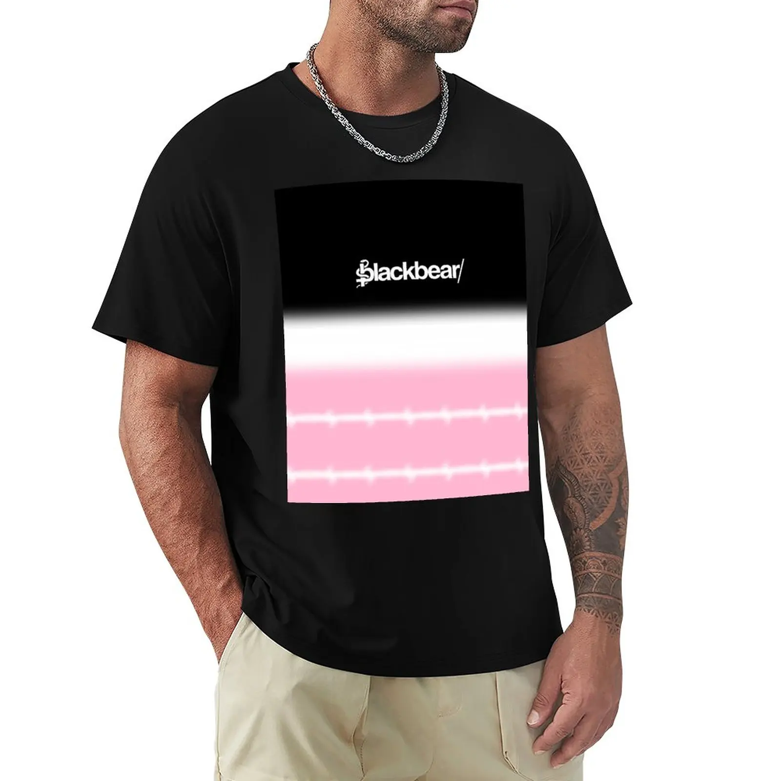 

blackbear tie dye T-Shirt tops custom t shirt korean fashion T-shirts for men cotton