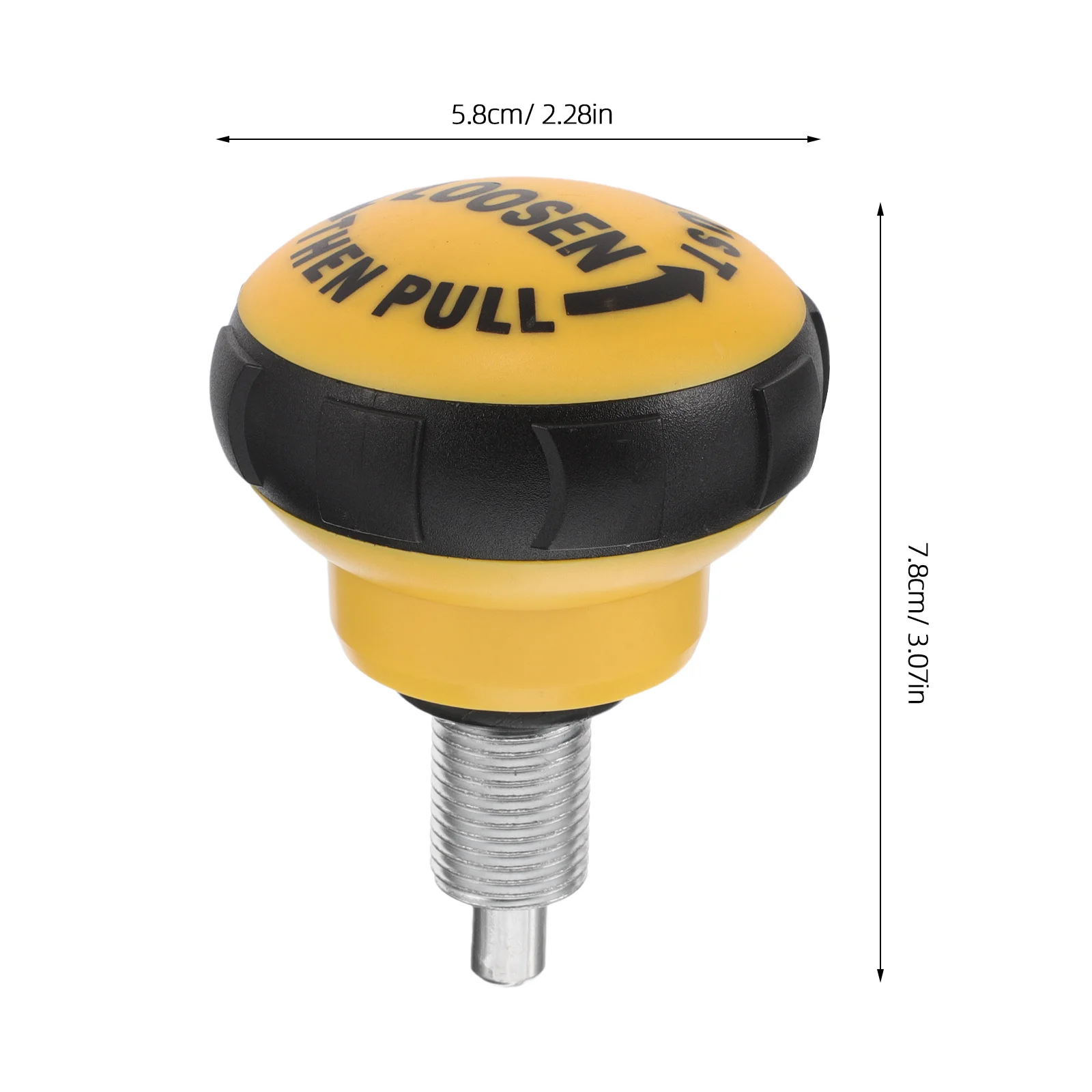 الكرة على شكل سحب دبوس الربيع المقبض لممارسة الدراجة الوزن مقاعد البدلاء أجهزة لياقة بدنية داخلي ركوب الدراجات آلة استبدال أجزاء
