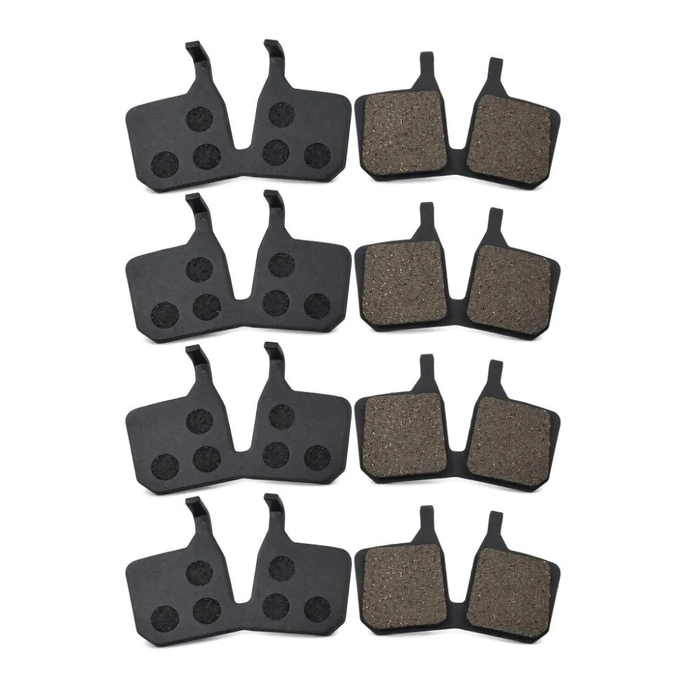 4 Pairs Black Bicycle Disc Brake Pads Semi-metal Long-Lasting Disc Brake Pads High-Performance Lightweight for Magura MT5/MT7