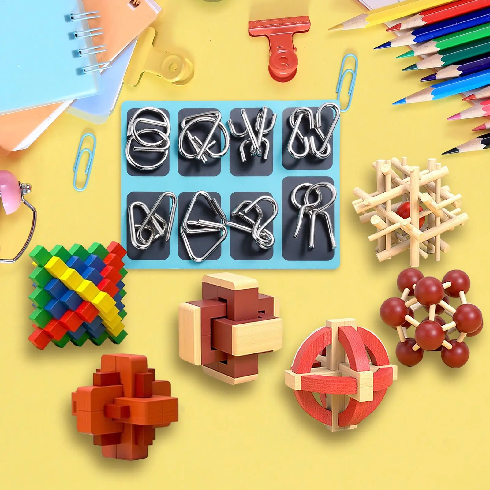 Gry logiczne, łamigłówki, zabawki edukacyjne, zabawki intelektualne dla chłopców i dziewcząt, wczesna edukacja, rozwój umiejętności logicznych.