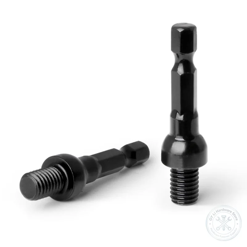 Insert Nut Socket Adapter Internal External Thread Sleeve For M2 M2.5 M3 M4 M5 M6 M8 M10 Insert Nuts Hex Shank Compatible With