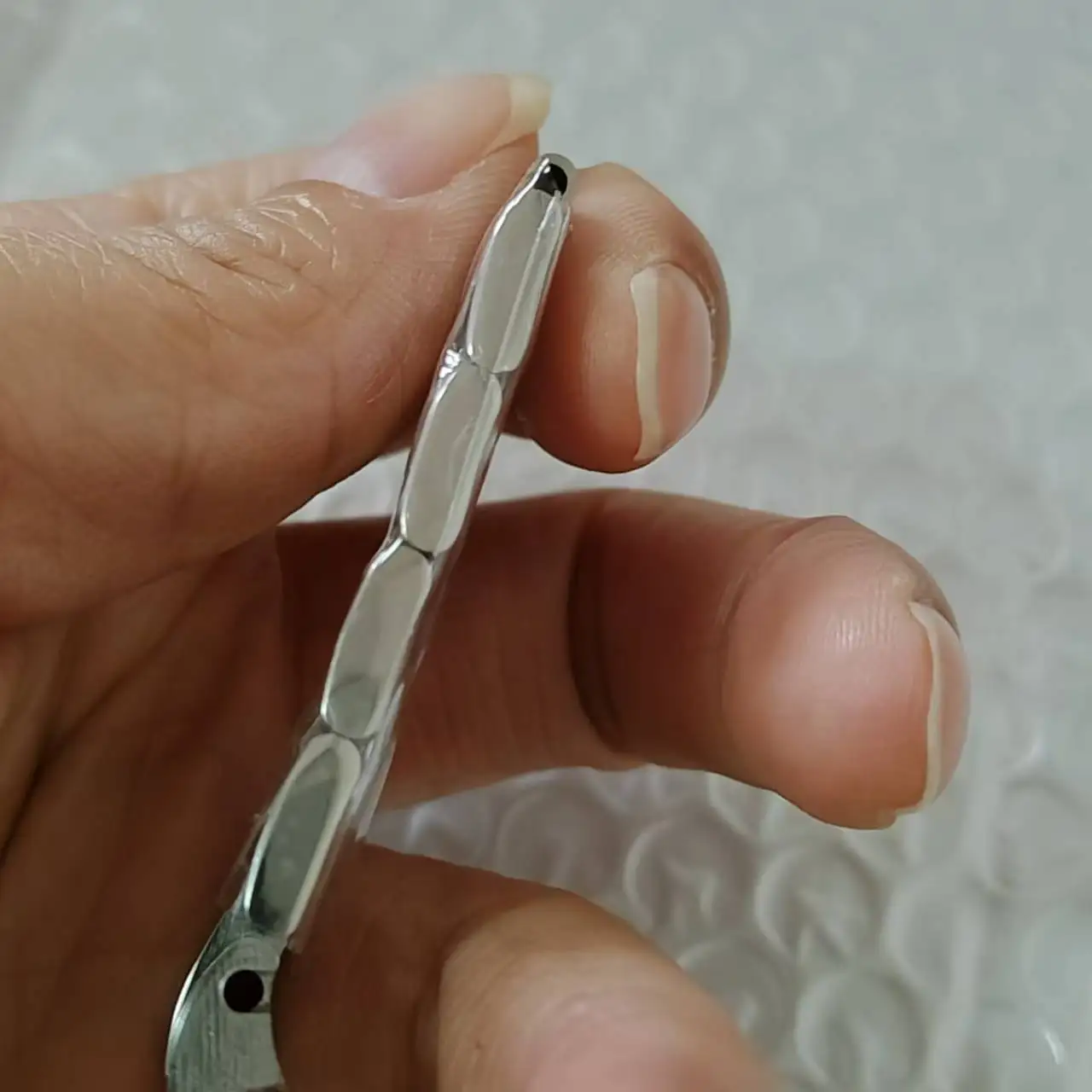 2025 بديل قسم الساعات الصلبة المصنوعة من الفولاذ المقاوم للصدأ باللون الأسود والأخضر، 5 أقسام غير قابلة للإزالة