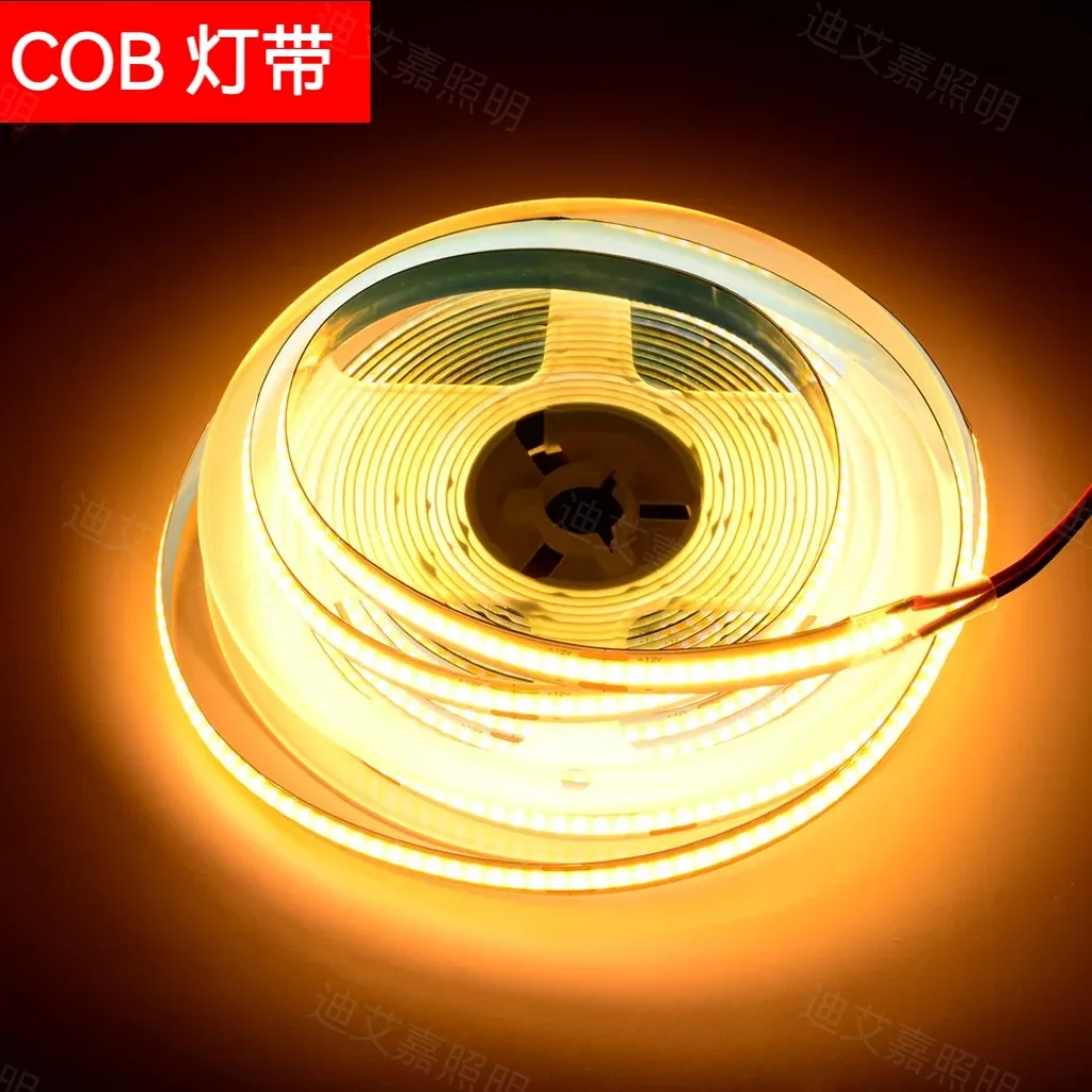 

COB LED Strip Light 12V24V 480D Flexible Indoor Lighting for Home Decoration