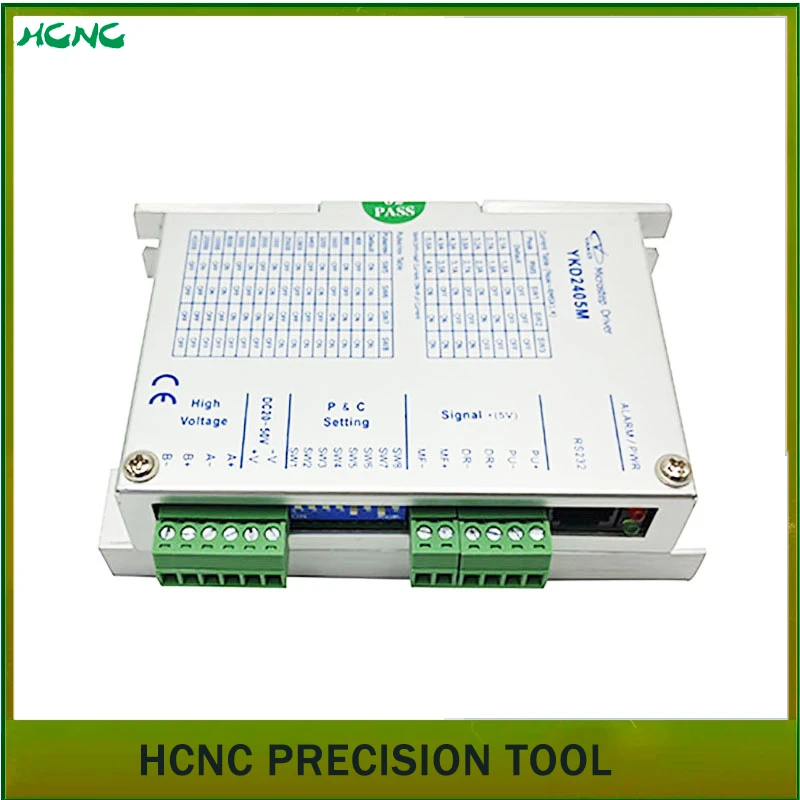 

YKD2405M Origin YAKO 32 bit DSP Digital Stepper driver 2 phase step drive DC20-50V 4.0A Driver for 42-86mm flange stepper motor