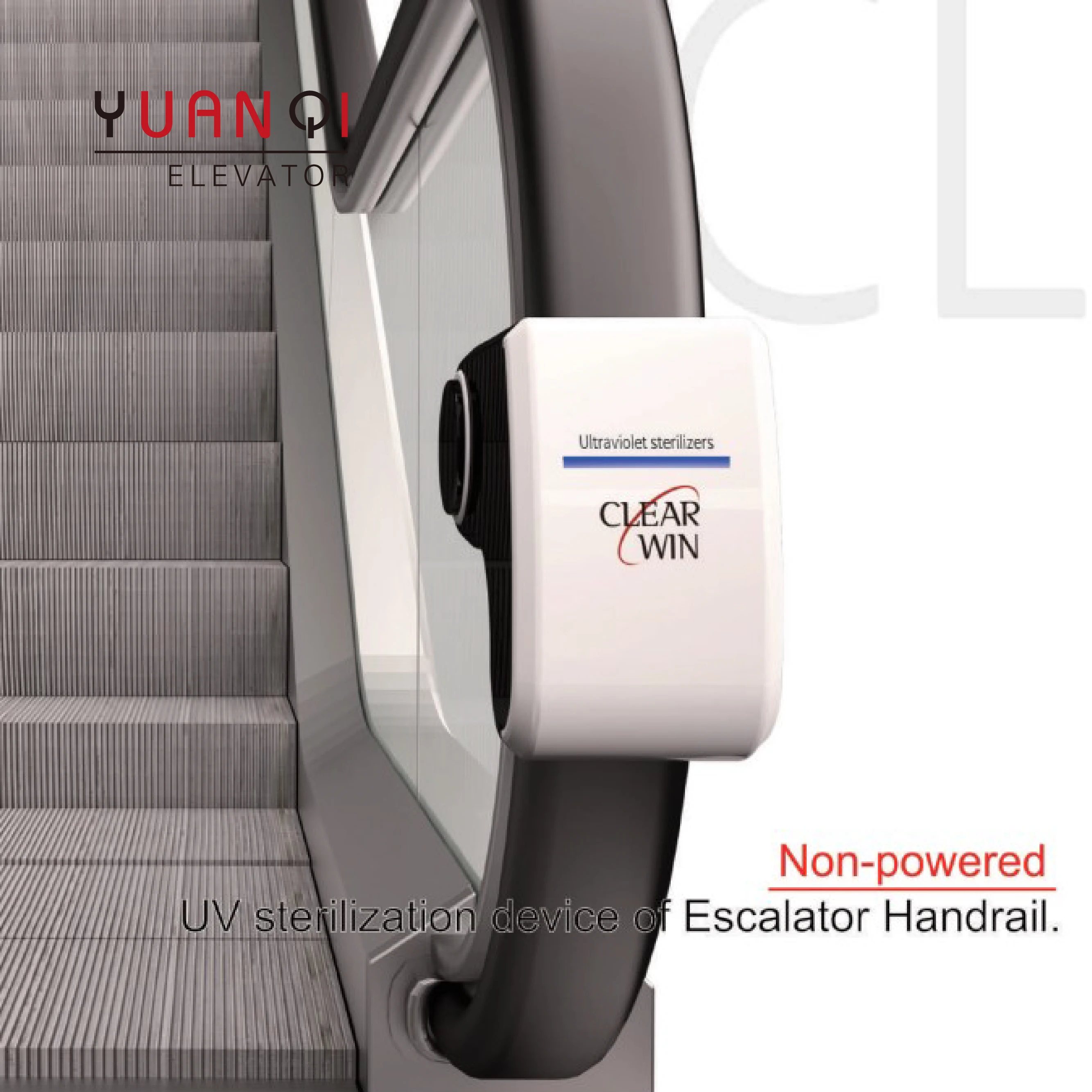 

WE CLEAN an Automatic Escalator Handrail Cleaner,escalator Handrail Belt Sterilizer