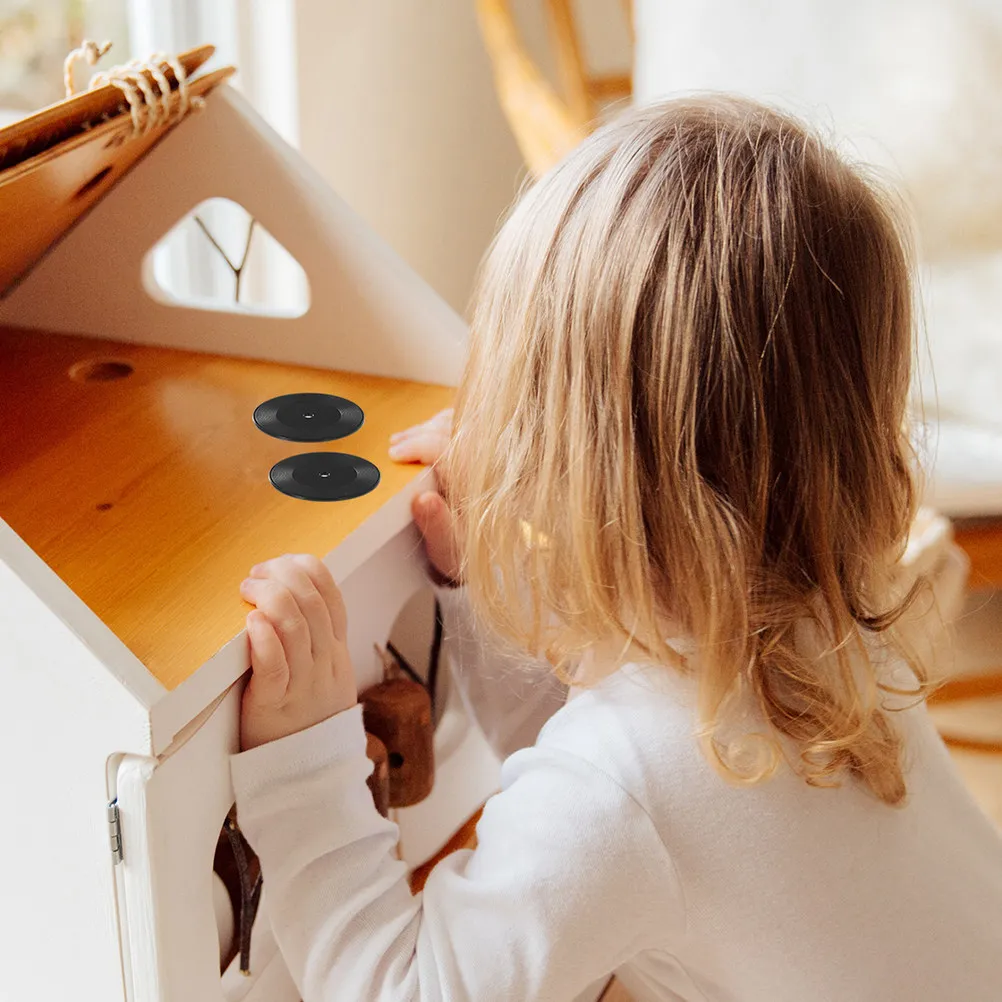 

12Pcs Miniature Vinyl Record Realistic Wear Resistant Retro Style Mini Record Ornament for Dollhouse Kitchen Decor Home