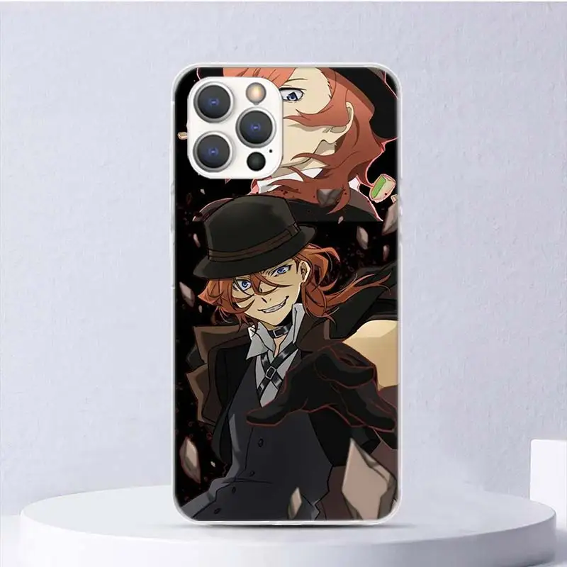 Bungo Stray Dogs Nakahara Chuuya Soft Case For iPhone 16 17 Air 16E 15 Plus 11 12 13 Mini 14 Pro Max Phone Cover Apple 7 8 SE Co view 2