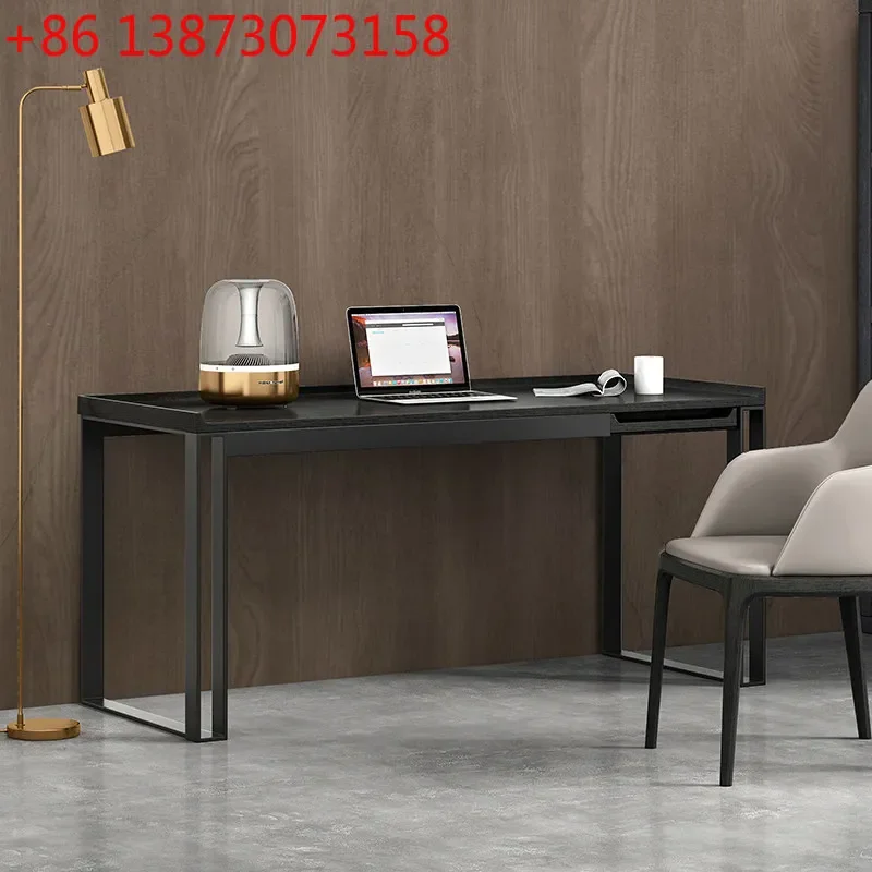 

Italian minimalist designer modern minimalist study home living room desk
