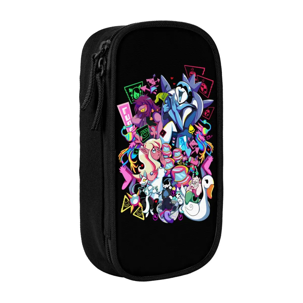 Custom Hot Game Deltarune Pencil Cases for Boys Gilrs Big Capacity Pen Bag Box School Supplies