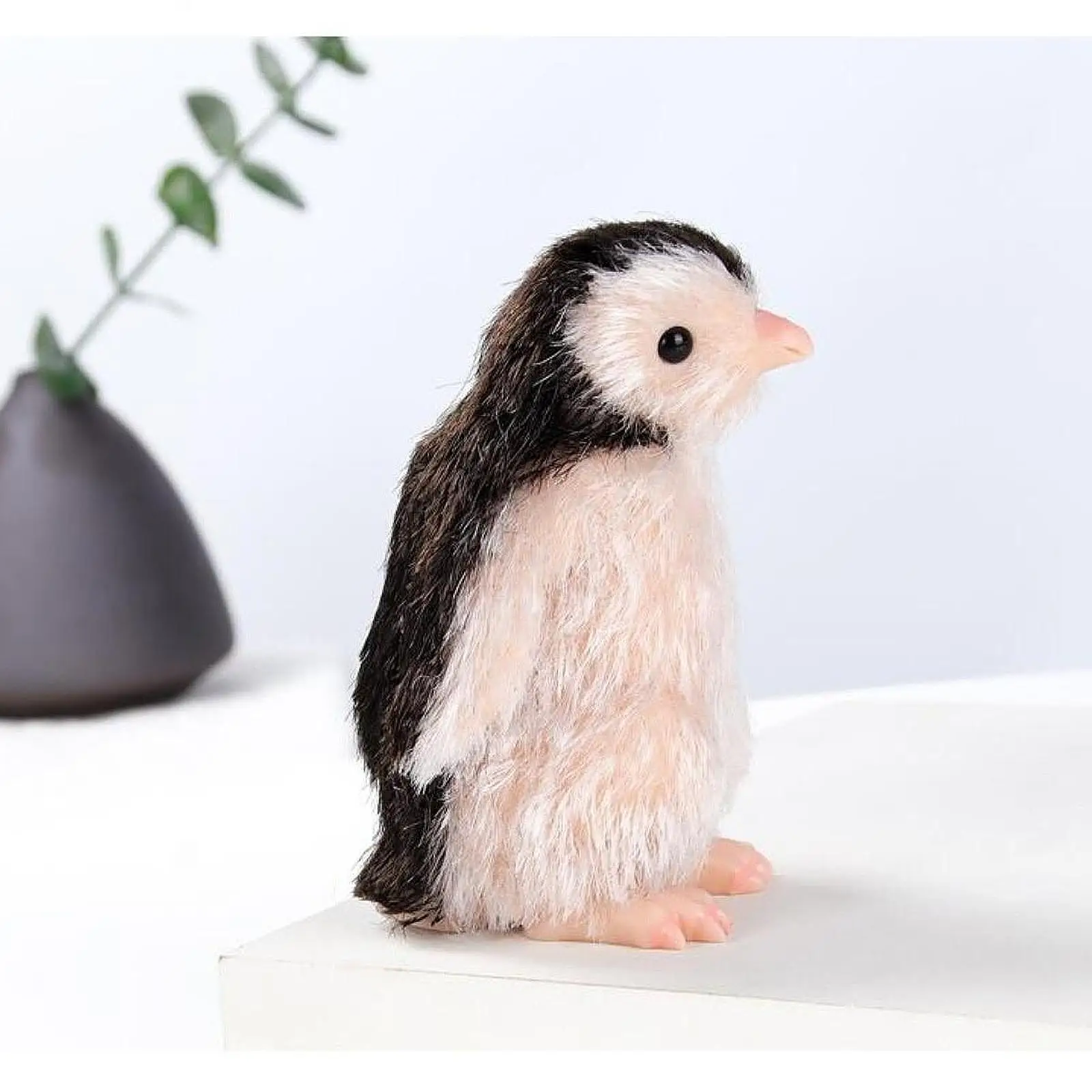 

Silicone Penguin Doll Miniature Reborn Penguin Toy for Collectibles Ornament