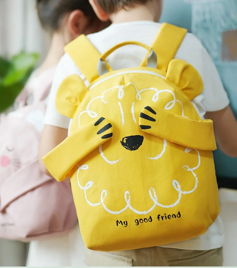 Personalised Embroidery Kindergarten Schoolbag Ultra Light Cartoon Animal Koala Backpacks Waterproof Creative Children\'s Bag