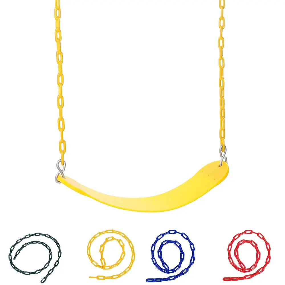 Swing Set Accessory Replacement Swing Chain Plastic Coated Iron Chain Swing Accessories Kids Outdoor Sports Toy