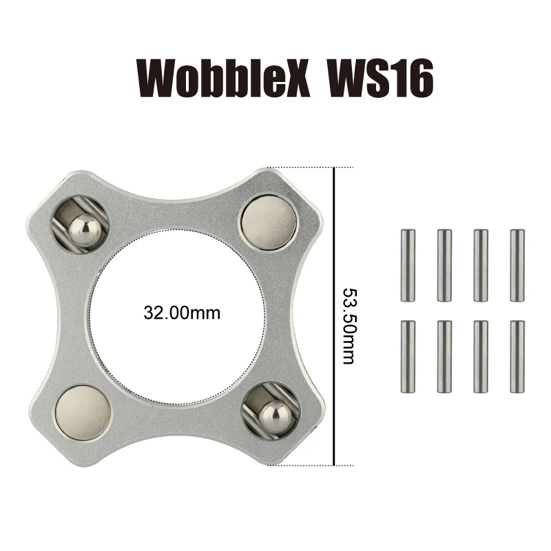 Mellow 1PCS Custom NF WobbleX WS8 / WS12 / WS16 Coupling For