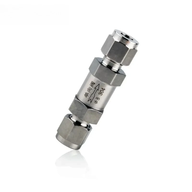 AULANS Non Return SS304 Stainless Steel Check Valve 3000 Psi Od Male Female Connector Double Internal Thread One-Way Valve