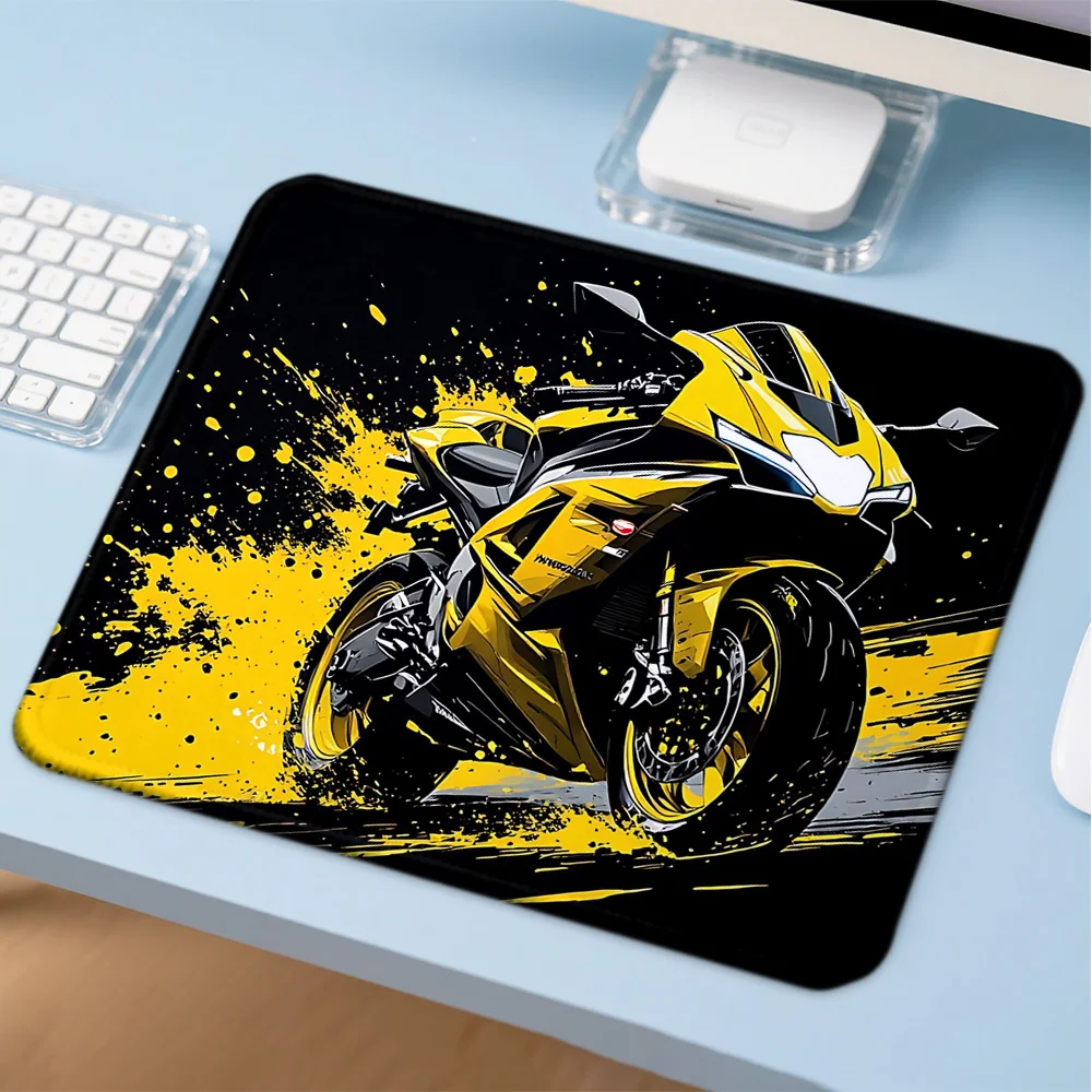 Mosepad MotorcycleGraffit iComputer Mat Desk Accessories Pc Gamer  Mousepad Company Game Mats Mouse Anime Mause Table Decoration