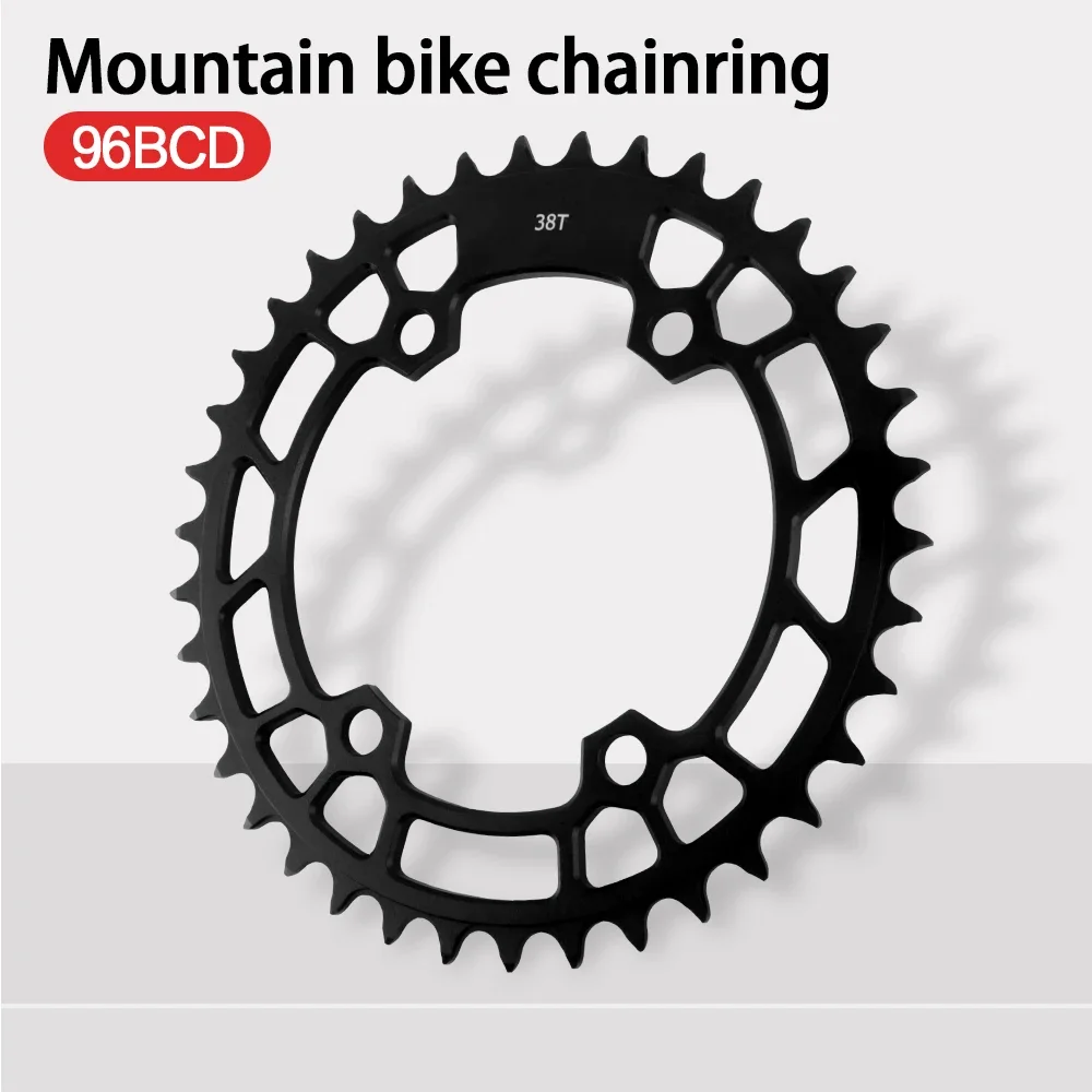 WUZEI 96BCD Fahrrad-Kettenblatt MTB Mountainbike-Kettenrad 32T 34T 36T 38T 40T BCD 96 für MT510 M5100 U6000 M7000