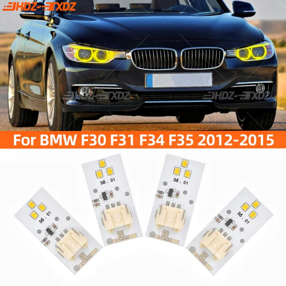 

DRL Angel Eye LED Boards Daytime Driving Light For BMW 3 Series F30 F31 F34 F35 320i 328i 2012-2015 Xenon Headlight 63117398766