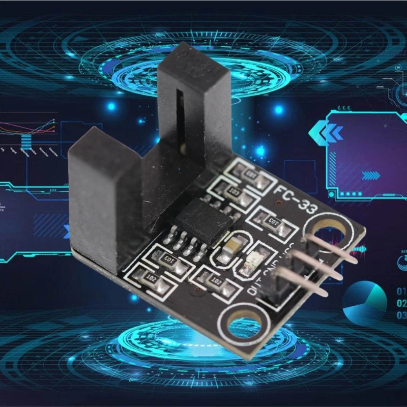 Measuring Sensors Photoelectric Encoders Kits For Tacho Slot Optocoupler for Accurate Motor Speed Detection Monitoring