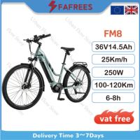 Fafrees FM8 Electric Bicycle, featuring a 350W Motor, 36V 14.5Ah Battery, and 27.5*2.25 Inch Tire Ebike for Adult