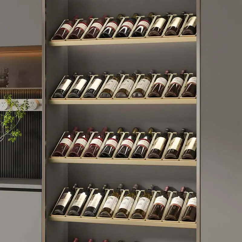 

Creative Trendy Display Showcase Modern Nordic Italian Minimalist Showcase Cabinet Vintage Luxury Bar Para Licores Bar Furniture