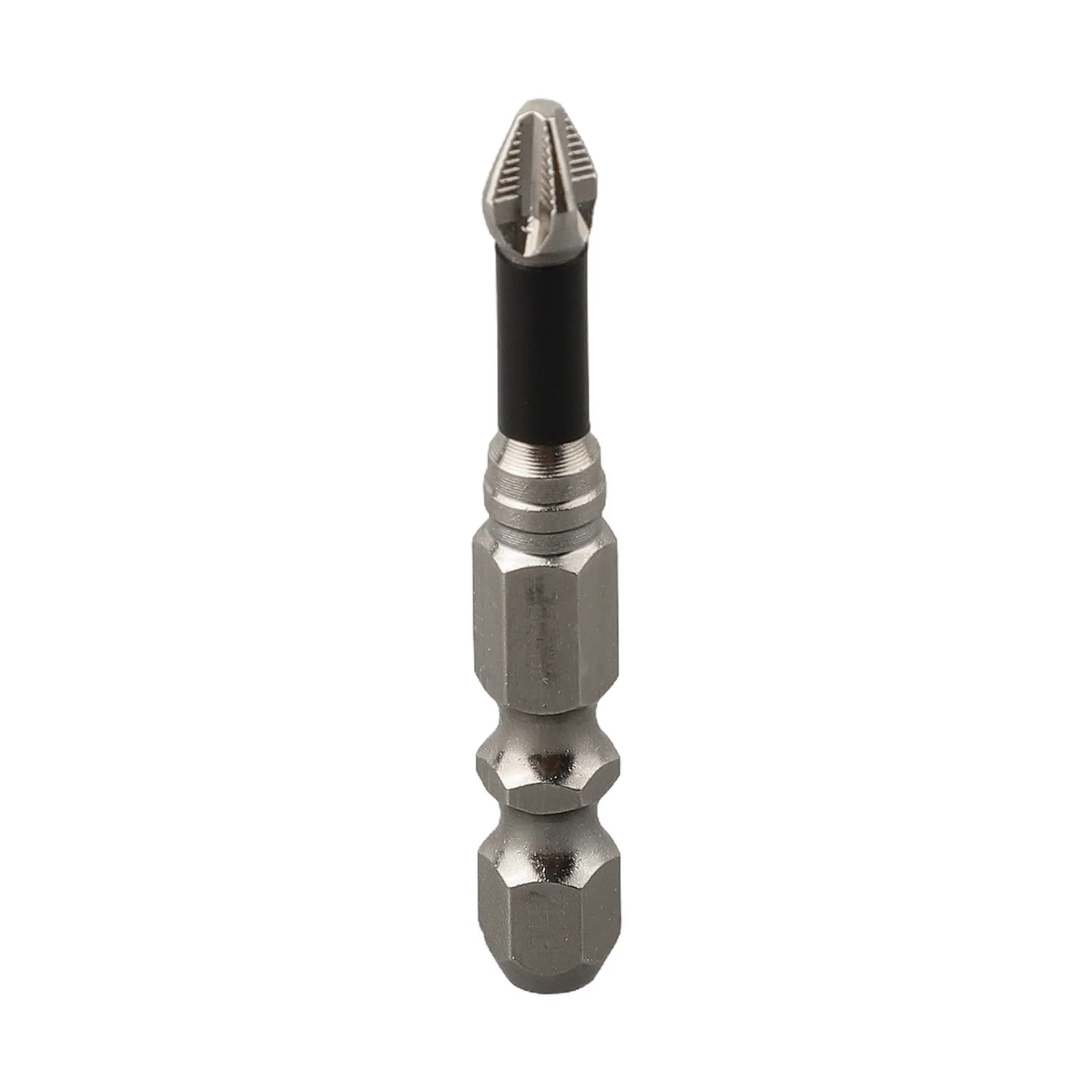 Liga de aço Anti Slip Cross Magnetic Screwdriver Bit, AntiSlip Design, Fácil e Eficaz Screwdriving