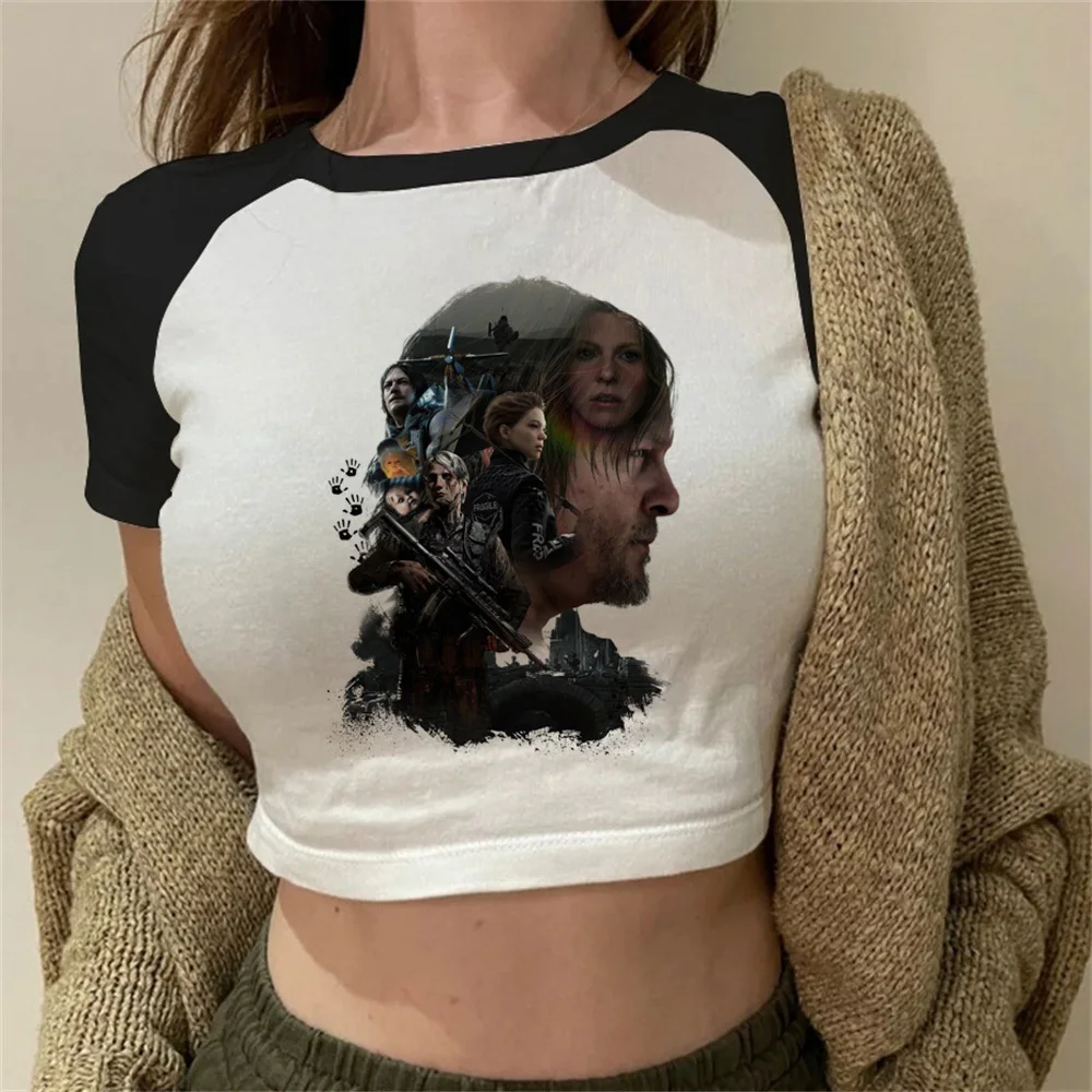 Death Stranding tshirt teen harajuku  Pop Culture Psychedelic Gothic Retro t shirt kawaii Comfortable Y2k Classic Vintage 80s