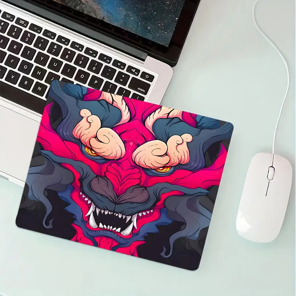 قناع Ghost Warrior، وسادة ماوس صغيرة، ملحقات الكمبيوتر، سجادة مكتب كمبيوتر محمول مطاطية مضادة للانزلاق مناسبة للمكتب والألعاب #2