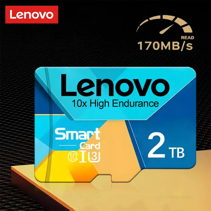 Original Lenovo Memory Card 512GB 256GB 128GB 64GB Micro Tf Sd Card Class 10 UHS-1 Flash Card Memory For Samrtphone Computer